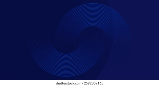 Blue abstract background. Geometric lines pattern. Modern shiny blue gradient lines. Futuristic technology graphic design. Suit for business, cover, banner design