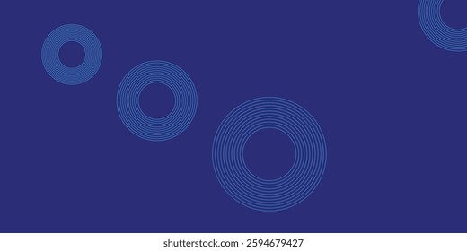 Blue abstract background. Geometric lines pattern. Modern shiny blue gradient lines. Futuristic technology graphic design.
