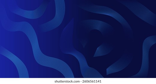 Blue abstract background. Geometric lines pattern. Modern shiny blue gradient lines. Futuristic technology graphic design. Suit for business, cover, header, wallpaper, corporate, website, flyer