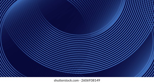 Blue abstract background. Geometric lines pattern. Modern shiny blue gradient lines. Futuristic technology graphic design. Suit for business, cover, header, wallpaper. modern eps10