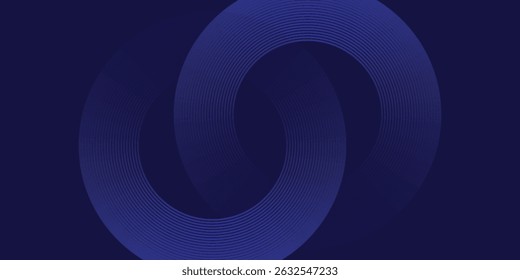 Fondo abstracto azul. Patrón de líneas geométricas. Líneas degradadas azules brillantes modernas. Diseño gráfico de tecnología futurista. Traje para los negocios, cubierta, corporativo, Sitio web, flyer azul moderno