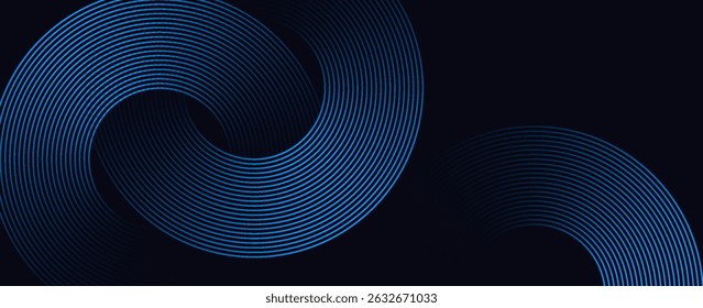 Blue abstract background. Geometric lines pattern. Modern shiny blue gradient lines. Futuristic technology graphic design. Suit for business, cover, header, wallpaper, corporate, website, eps 10
