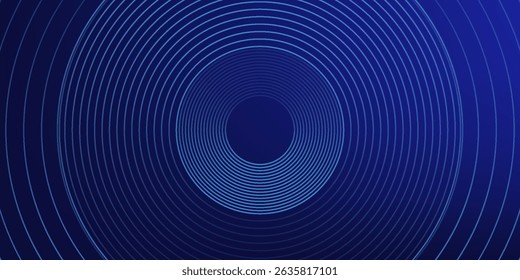 Blue abstract background. Geometric lines pattern. Modern shiny blue gradient lines. Futuristic technology graphic design. Suit for business, cover, header, wallpaper, corporate, website, flyer
