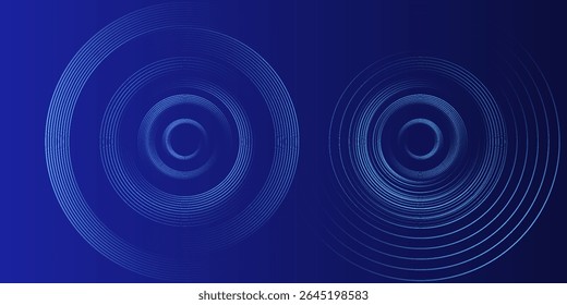 Blue abstract background. Geometric lines pattern. Modern shiny blue gradient lines. Futuristic technology graphic design. Suit for business, cover, header, wallpaper, corporate, website, flyer