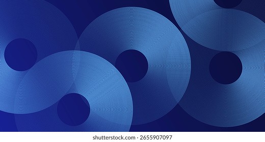 Fondo abstracto azul. Patrón de líneas geométricas. Modernas líneas degradadas azules brillantes modernas