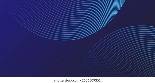 Fondo abstracto azul. Patrón de líneas geométricas. Líneas degradadas azules brillantes modernas. Diseño gráfico de tecnología futurista. Traje para el negocio, cubierta, cabecera, Fondo de pantalla, corporativo, Sitio web, volante