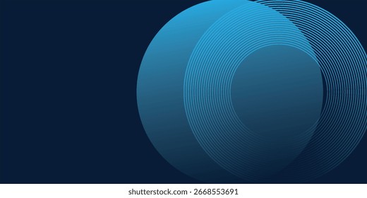Fondo abstracto azul. Patrón de líneas geométricas y Vector de elementos de capa. Traje para el negocio, cubierta, cabecera, Fondo de pantalla, corporativo, Sitio web, volante.