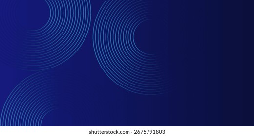 Blue abstract background. Geometric lines pattern. Modern shiny blue gradient lines. Futuristic technology graphic design. Suit for business, cover, header, wallpaper, corporate, website, flyer