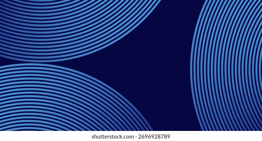 Blue abstract background. Geometric lines pattern. Modern shiny blue gradient lines. Futuristic technology graphic design. Suit for business, cover, header, wallpaper, corporate, website, flyer