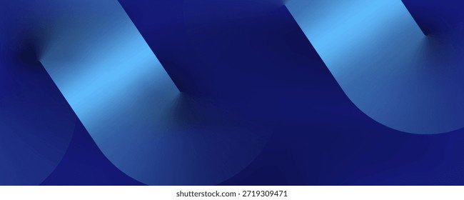Fondo abstracto azul. Patrón de líneas geométricas. Líneas degradadas azules brillantes modernas. Diseño gráfico de tecnología futurista. Traje para el negocio, cubierta, cabecera, Fondo de pantalla, corporativo, Sitio web, volante