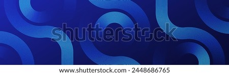 Blue abstract background. Geometric lines pattern. Modern shiny blue gradient lines. Futuristic technology graphic design. Suit for business, cover, header, wallpaper, corporate, website, flyer