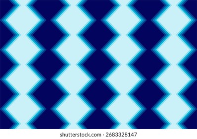 Blue abstract background. Geometric pattern. Modern glossy blue gradient. Futuristic tech graphic design.