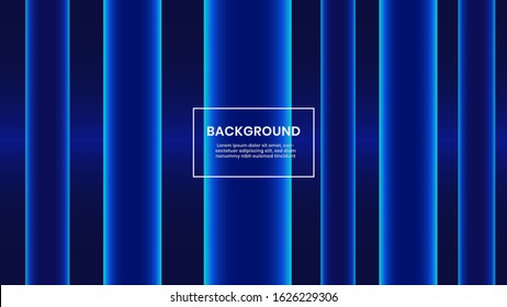 Blue abstract background, with geometric shape compositon.