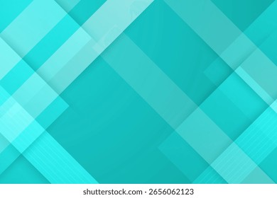Blue abstract background with geometric square overlay