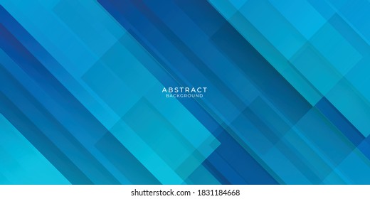 Blue abstract background geometry shine and layer element vector for presentation design. Vector illustration for business, corporate, institution, party, festive, seminar, and talks