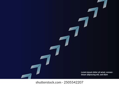 Fondo abstracto azul con círculos brillantes. Patrón de líneas circulares. Espiral geométrica. Elemento giratorio. Diseño gráfico moderno. Concepto de tecnología futurista..eps