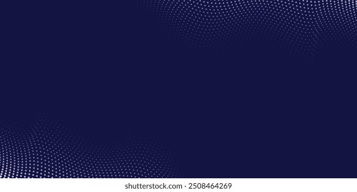 Blue abstract background with glowing circles. Swirl circular lines pattern. Geometric spiral. Twirl element. Modern graphic design. Futuristic technology concept.