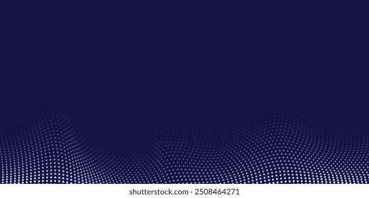 Blue abstract background with glowing circles. Swirl circular lines pattern. Geometric spiral. Twirl element. Modern graphic design. Futuristic technology concept.