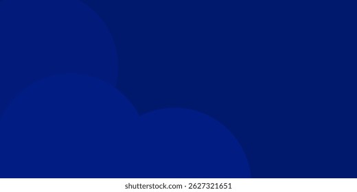Blauer abstrakter Hintergrund mit blau leuchtenden diagonalen abgerundeten Linien. Modernes, einfaches, geometrisches Design in Blau. Minimale Formen. 