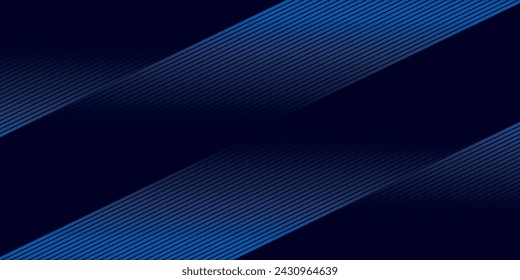 Blue abstract background with blue glowing geometric lines.