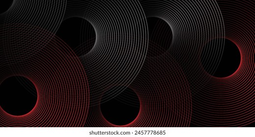 Blue abstract background with blue glowing geometric lines. Modern shiny blue diagonal rounded lines pattern. vektor