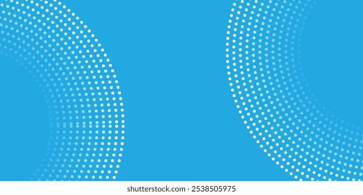 Blauer abstrakter Hintergrund mit blau leuchtenden geometrischen Linien. Modernes glänzendes blaues, diagonales, abgerundetes Linienmuster. Vektor eps10