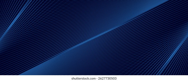 Blue abstract background with blue glowing geometric lines.