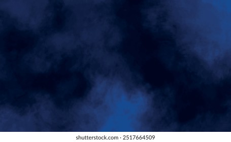 Desfoque de gradiente de plano de fundo abstrato azul. Azul claro e azul escuro aquarela conceito de design de fundo em azul céu.	