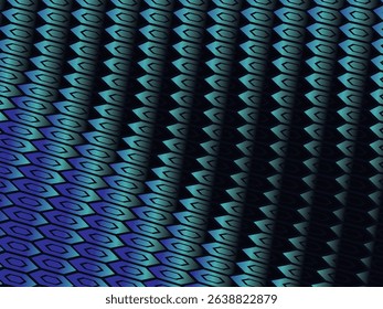 Blue abstract background with gradient color geometric shapes for presentation design. Suitable for businesses, companies, institutions, conferences, parties, parties, seminars, etc.