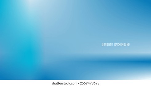 Blue abstract background with gradient design with space for text. Federal blue,Honolulu Blue,Pacific cyan,Non Photo blue,Light cyan, deep water, blue sea, summer banner, healthcare.