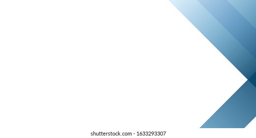 Blue abstract background gradient rectangle for presentation design. Vector illustration with modern corporate and business concept