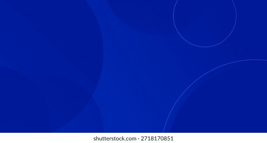 Blue abstract background. blue gradient vanishing circles modern. Vector graphic design digital wallpaper