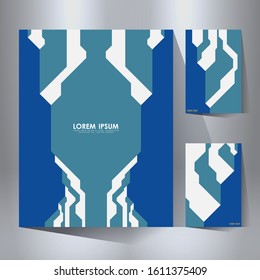 blue abstract background for graphic design