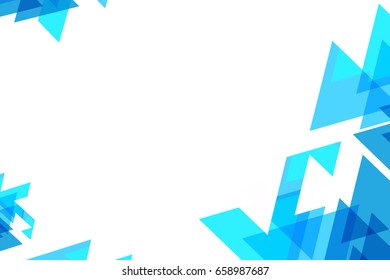 Blue abstract background graphic vector
