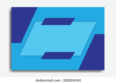 Blue abstract background. Great background for sales templates, social media, covers, banners, flyers, web etc