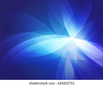 blue abstract background illustration