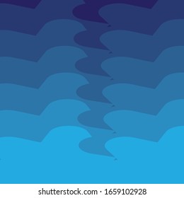 The blue abstract background image has beautiful gradients.