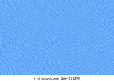 Fundo abstrato azul com retângulos irregulares. Projeto de vetor plano.