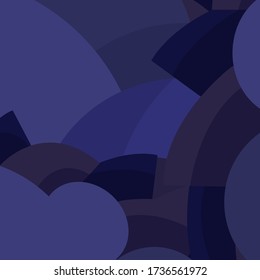 Blue abstract background. Large geometry. Suitable for use with text and icons.