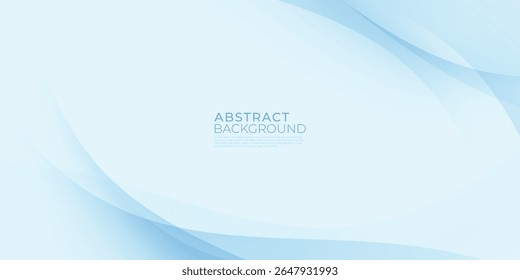 Luz de línea de fondo abstracto azul. Ilustración vectorial