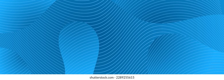 blue abstract background with lines