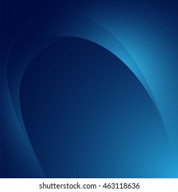 Blue Abstract background. Lines curve design