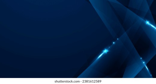 Blue abstract background with luxury elements vector illustration