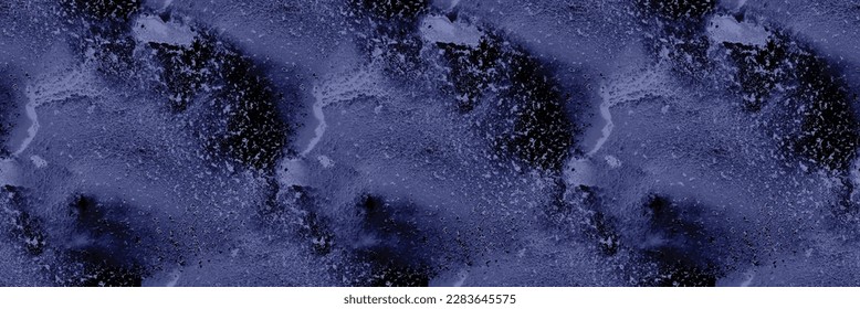 blauer abstrakter Hintergrund. Blaues Marmormeer-Muster. Ocean Elegant Granite. Marmor-Marmorfarbe der Marine. Alkoholtink Wiederholungsraum. Weiße Aquarellfarbe Aquarell. Navy Rock Stone. Abstrakte Vektorvorlage