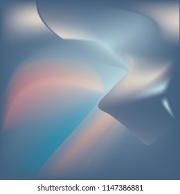 Blue abstract background with mixed pink