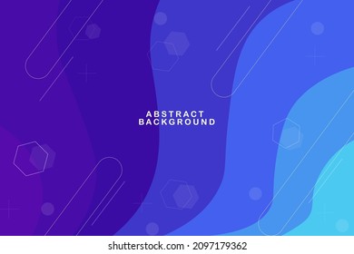 blue abstract background modern color design with liquid shapes yellow dinamic futuristic gradient eps10 vector