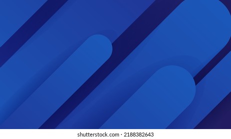 Fondo abstracto azul con presentación moderna de concepto de tecnología corporativa o diseño de banners. Ilustración del vector