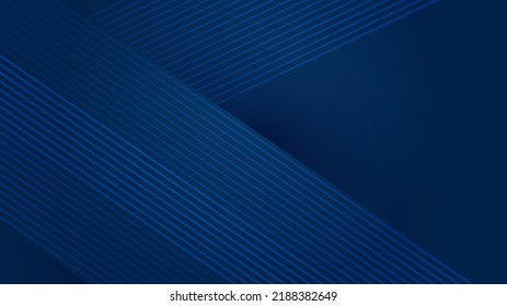 Blue abstract background with modern corporate technology concept presentation or banner design. Vector illustration