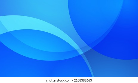 Blue abstract background with modern corporate technology concept presentation or banner design. Vector illustration