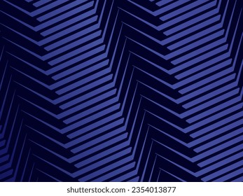 Blue abstract background with modern corporate concept. Vector horizontal template for digital lux business banner, contemporary formal invitation, luxury voucher, prestigious gift certificate.